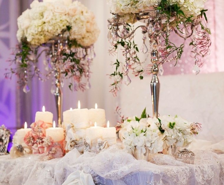 Flores para decoración de bodas y eventos